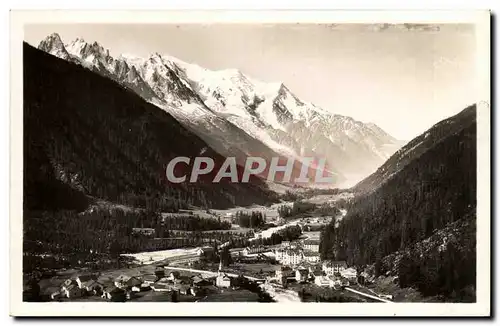 Cartes postales Argentieres et le Mont Blanc