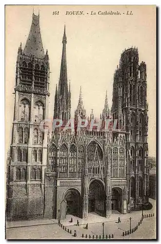 Rouen Cartes postales La cathedrale