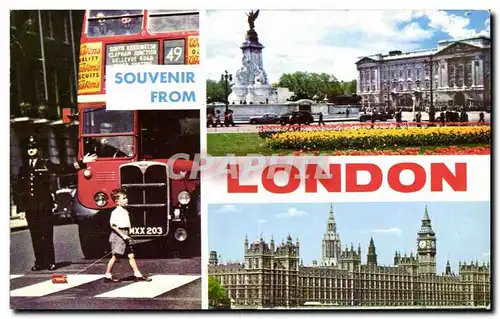 Grande Bretagne Cartes postales London Londres (bus)