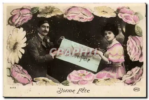 Cartes postales Fantaisie Bonne fete