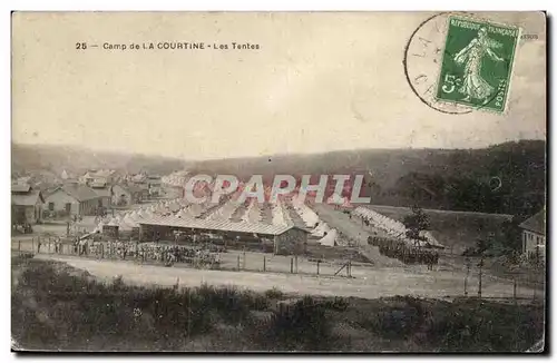 Creuse Cartes postales Camp de la Courtine