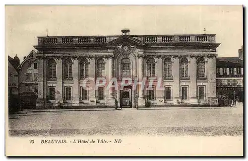 Beauvais Cartes postales L&#39hotel de ville