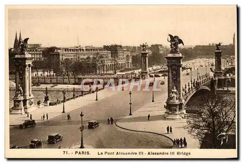 Paris 8 - Pont Alexandre III - Cartes postales