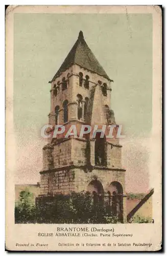 Brantome - Eglise Abbatiale - Ansichtskarte AK