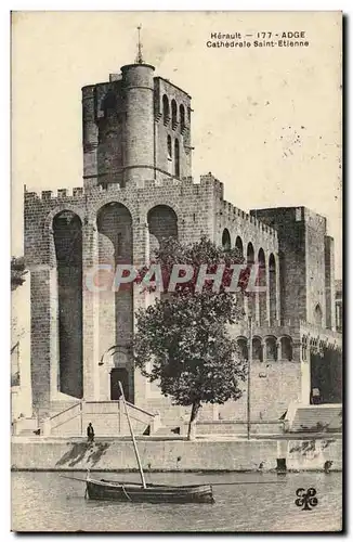 Adge (Agde ?) Cartes postales Cathedrale Saint Etienne