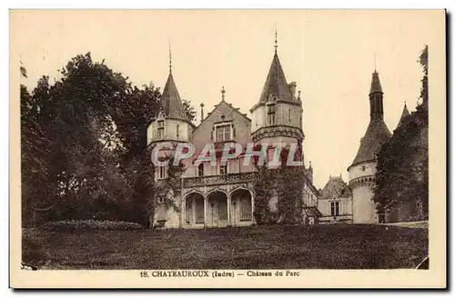 Chateauroux Cartes postales Chateau du parc