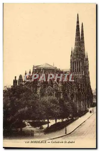 Bordeaux Cartes postales Cathedrale St Andre