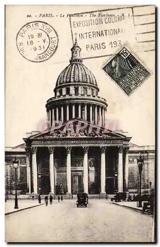 Paris - 5 - Le Pantheon automobile - Cartes postales