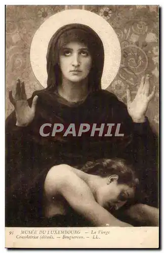 Paris - 6- Musee du Luxembourg - La Vierge Consolatrice - Bouguereau - - Cartes postales