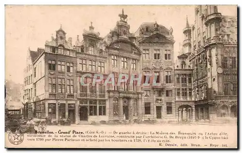 Belgique - Belgium - Bruxeles - Brussels - Grand Place - Ansichtskarte AK