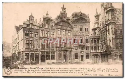 Belgique - Belgium - Bruxeles - Brussels - Grand Place - Cartes postales