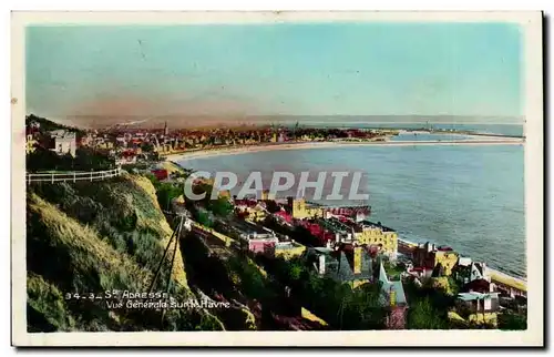 Le Havre - Ste Adresse Vue Generale - Ansichtskarte AK