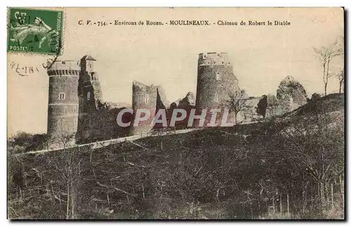 Environs de Rouen - Moulineaux - Chateau de Robert le Diable - Ansichtskarte AK