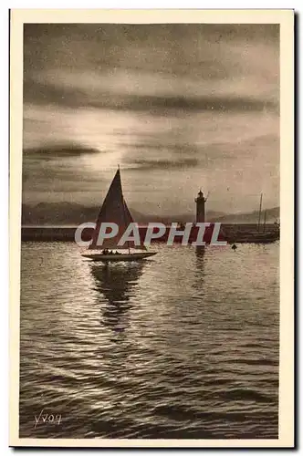 Cannes Cartes postales Coucher de soleil