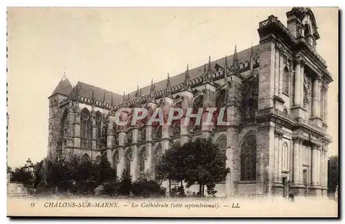 Cartes postales Chalons sur marne La cathedrale