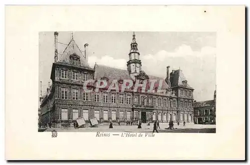 Cartes postales Reims Hotel de ville