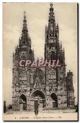 Cartes postales L'Epine L'eglise Notre Dame