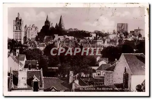 Cartes postales Loches Vue generale (nord)