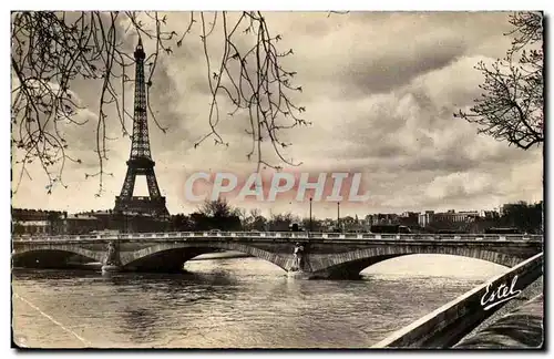 Paris 7 - Le Pont d&#39Alma et la Tour Eiffel - Cartes postales