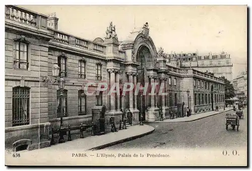 Paris 8 - L&#39Elysee - Palais de la Presidence - Cartes postales