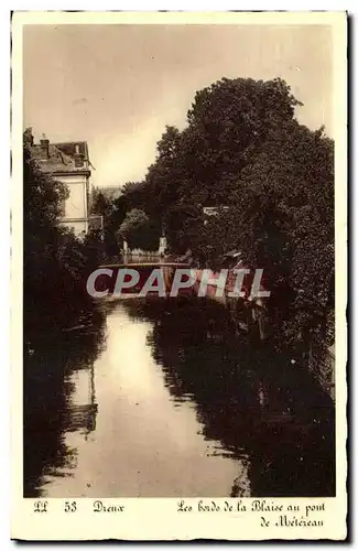 Dreux - Les Bords de la Blaine au pont de Metereau - Cartes postales