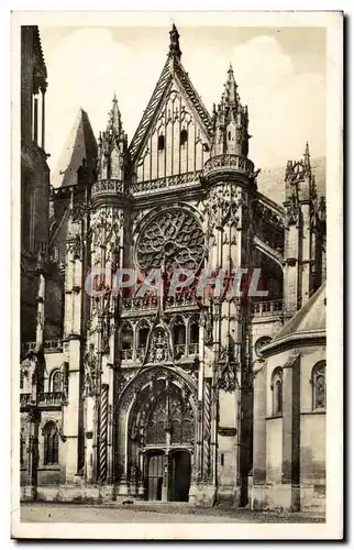 Senlis - La Cathedrale - Le Portail Sud - Ansichtskarte AK