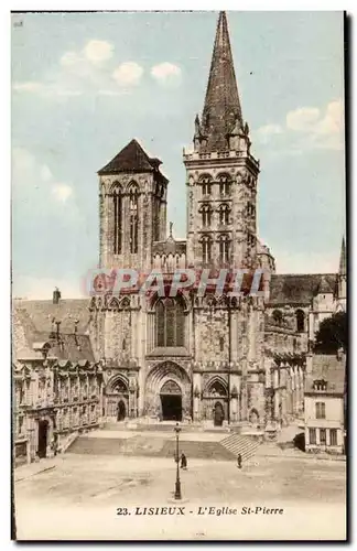 Lisieux Cartes postales Eglise Saint Pierre