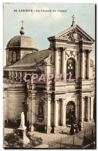 Lisieux Cartes postales La chapelle du CArmel