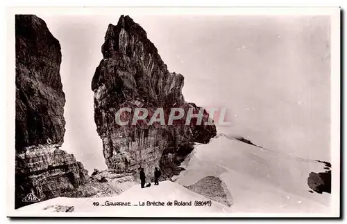 Gavarnie Cartes postales la breche de Roland