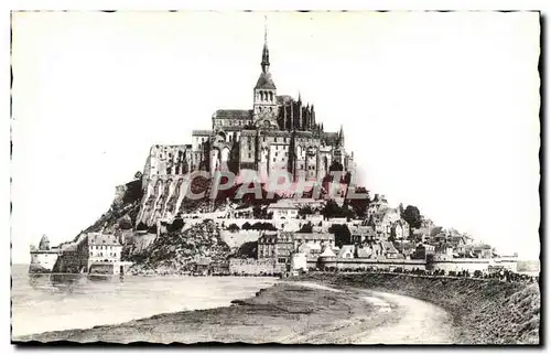 Mont Saint Michel Cartes postales Vue prise de la digue