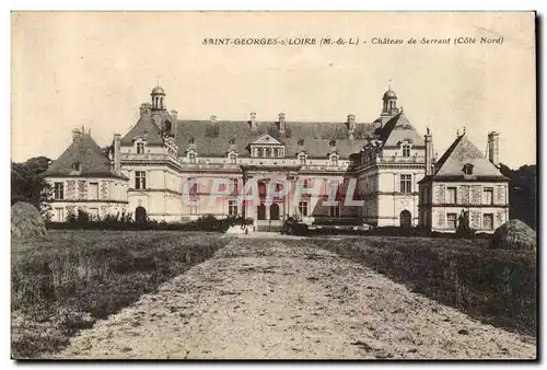 Saint Georges sur Loire Ansichtskarte AK Chaetau de Serrant (cote Nord)