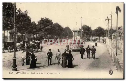 Angers Ansichtskarte AK Boulevard de la Mairie