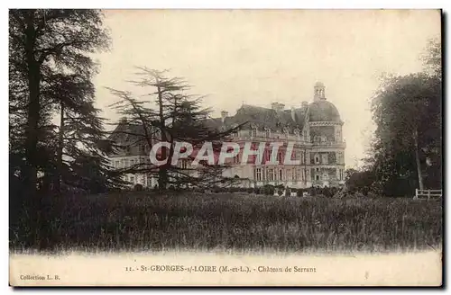 Saint Georges sur Loire Ansichtskarte AK Chaetau de Serrant