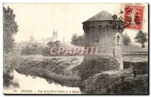 Angers Cartes postales Tour de la haute chaine et le Maine