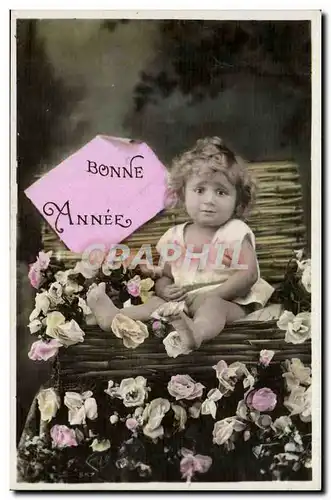 Cartes postales fantaisie Bonne annee Enfant