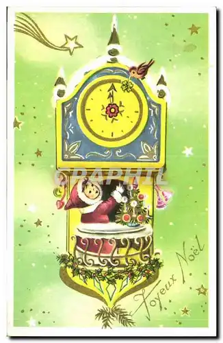 Cartes postales fantaisie Joyeux Noel