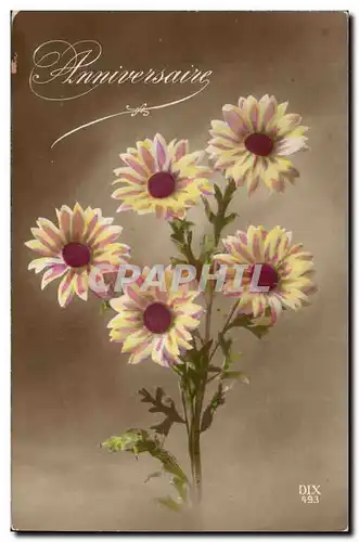 Cartes postales FAntaisie Roses Heureux anniversaire