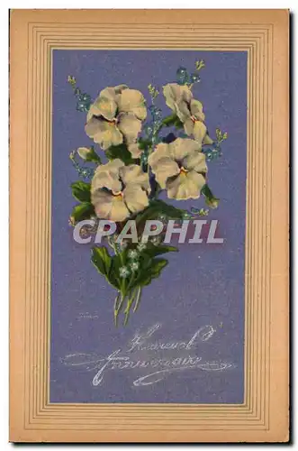 Cartes postales FAntaisie Roses Heureux anniversaire