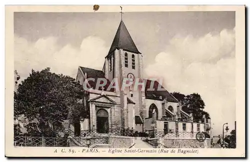 Paris Ansichtskarte AK Eglise Saint Germain (rue de Bagnolet) 20eme