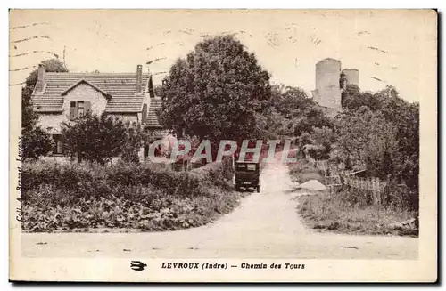 Levroux Cartes postales Chemin des Tours