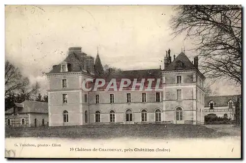 Cartes postales Chateau de Chaudenay pres Chatillon