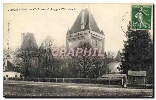 Argy Cartes postales Chateau (15eme)