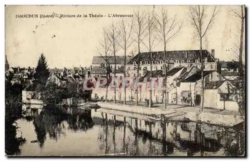 Issoudun Cartes postales Riviere de la Theois l'abreuvoir