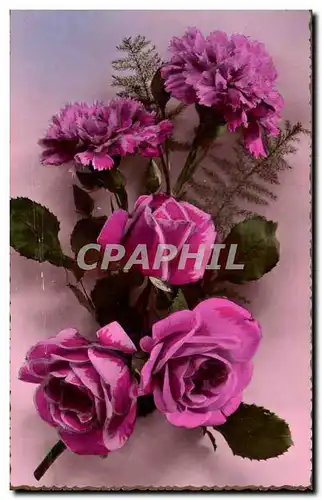 Fantaisie Cartes postales Fleurs