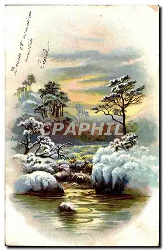 Fantaisie Cartes postales Voeux