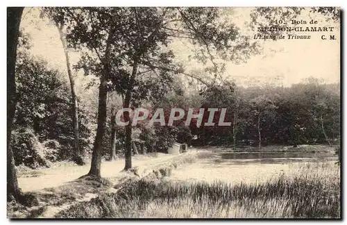 Ansichtskarte AK Bois de Clamart l&#39etang de Trivaux