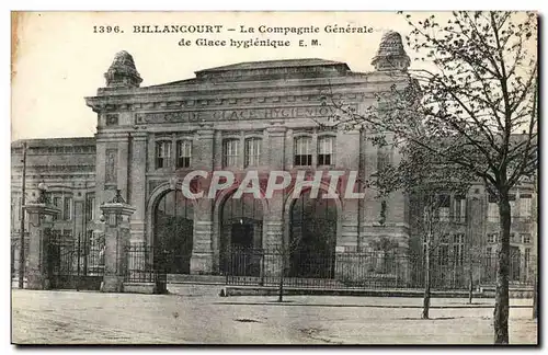 Billancourt Cartes postales La compagne generale de glace hygienique