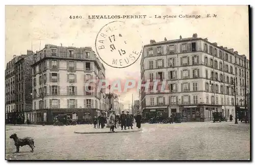 Levallois perret Cartes postales La place Colange