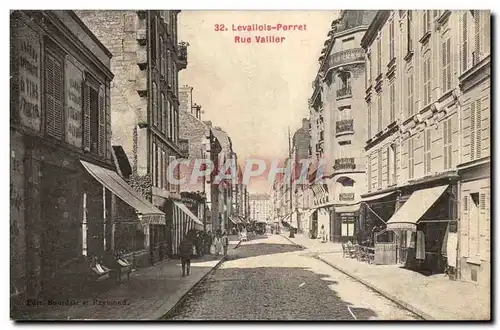 Levallois Perret Cartes postales Rue Vallier