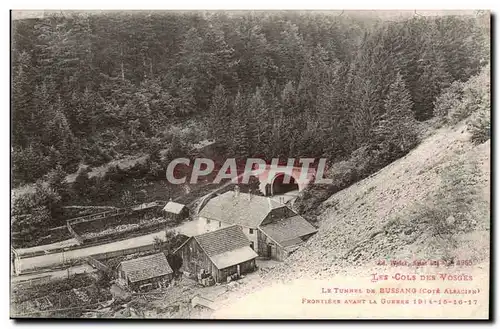 Ansichtskarte AK Les cols des Vosges Le tunnel de Bussang (cote alsacien) frontiere avant la guerre